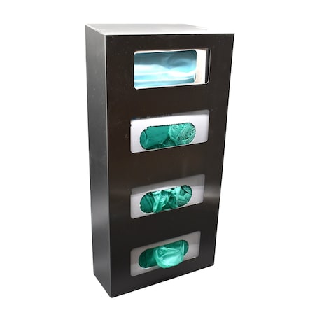 Omnimed Stainless Mask And Triple Glove Box Holder 305371